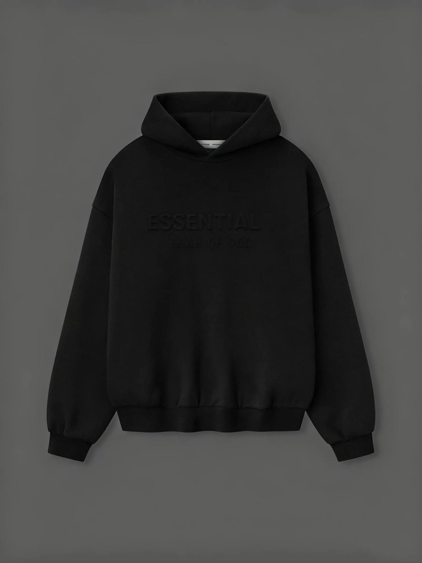 Oversized Baggy Cotton Pullover Hoodie, Unisex Relaxed Fit Sweatshirt