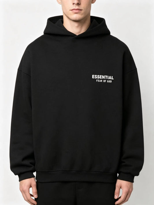 Essential 24 Season Oversized Hoodie, Unisex Streetwear Pullover