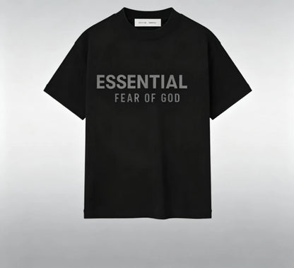 Essential Fear of God Tee, Minimalist Oversized Cotton T-Shirt