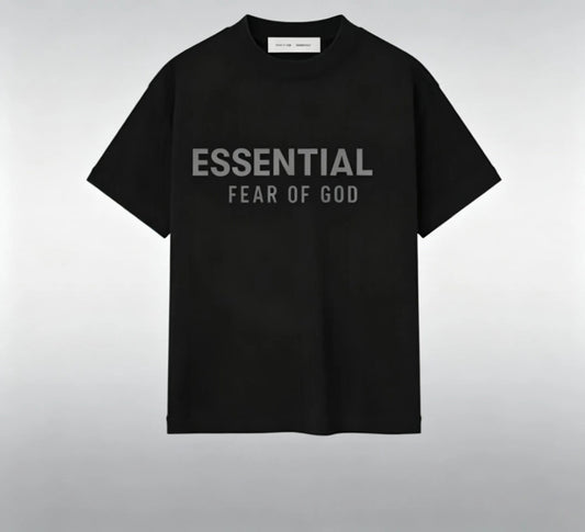 Essential Fear of God Tee, Minimalist Oversized Cotton T-Shirt